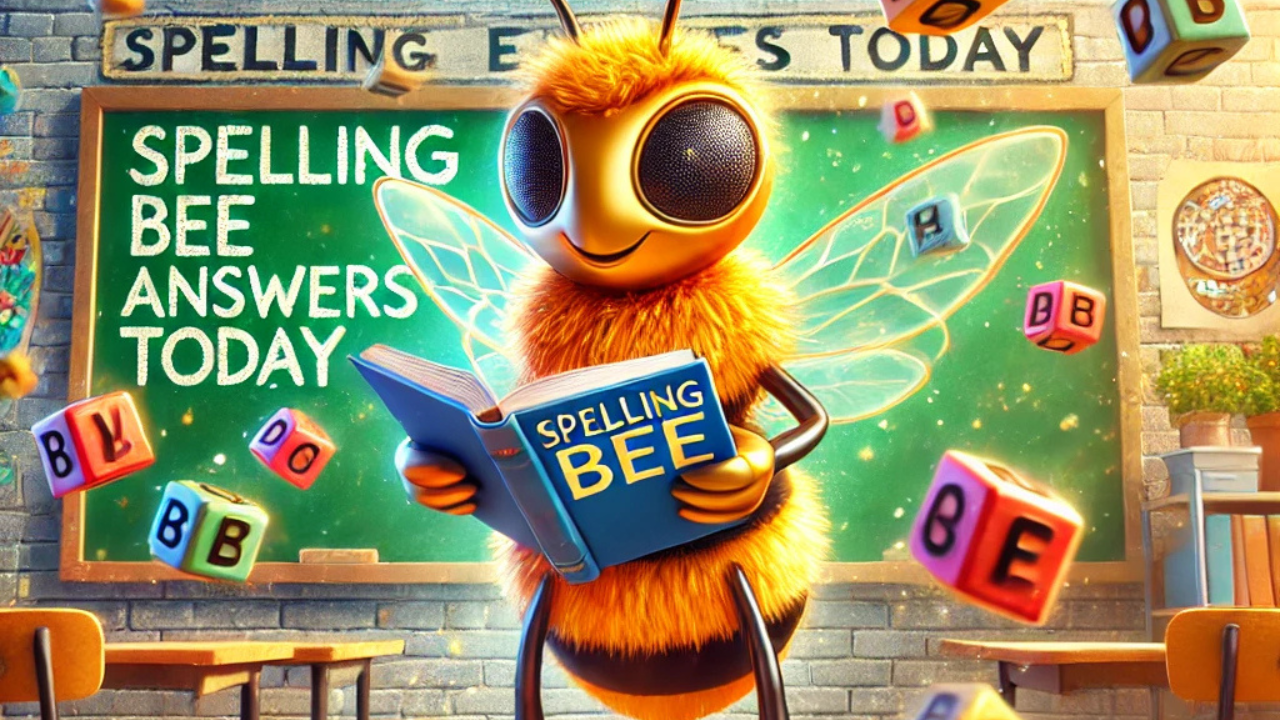 spelling bee answers today